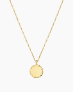 Bespoke Coin Necklace (gold)