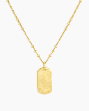 Griffin Dog Tag Necklace