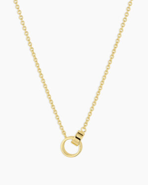 Rose Interlocking Necklace