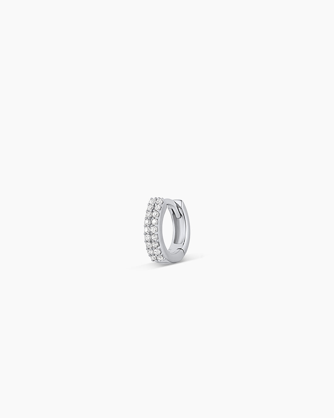 14k Solid White Gold