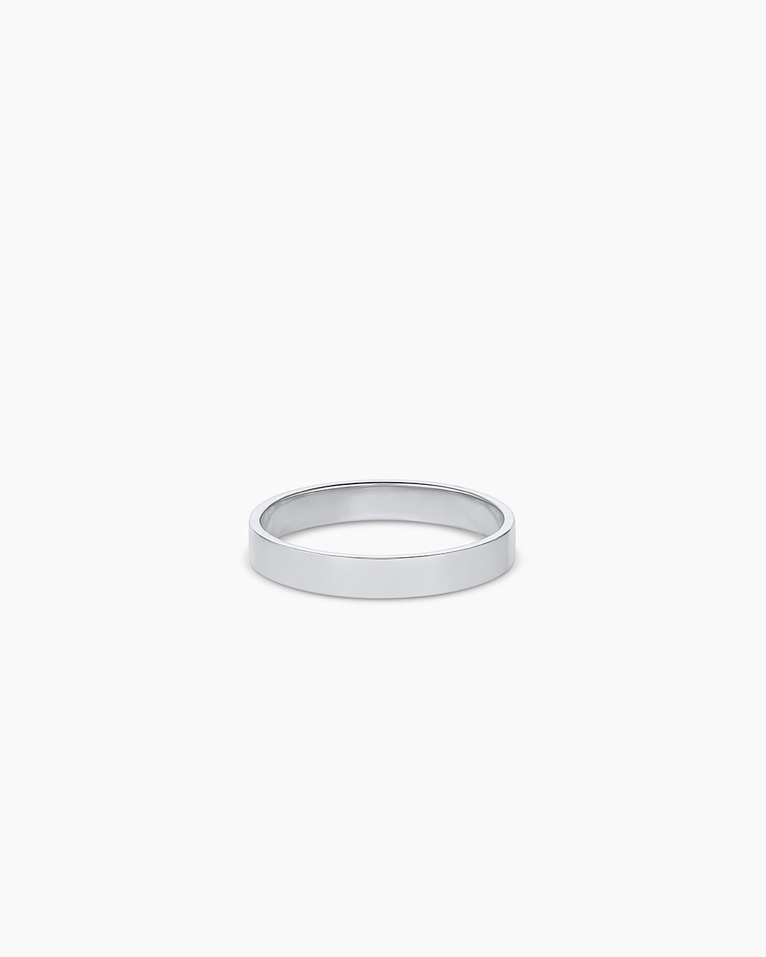 14k Solid White Gold