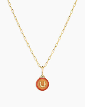 Power Gemstone Parker Charm Necklace Abundance