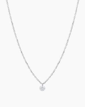 Floating Diamond Necklace